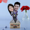 Gift Couple Caricature & Chocolate Gift Set