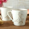 Gift Couple Dancing Print Ceramic Mug (Set of 2)