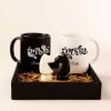 Couple Gift Tray With Shakers and Personalized Mugs Online