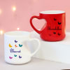 Gift Couple In Love Personalized Magic Ceramic Mugs (Set of 2)