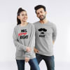 Couple's Personalized Cotton Sweatshirts Online