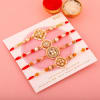 Gift Crafted For Tradition Set of 4 Rakhis