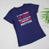 Buy Crazy Like My Bro - Women's T-shirt - Navy Blue
