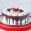 Gift Creamy Black Forest Cake (Half Kg)