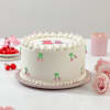 Shop Creamy Swirls Mother's Day Cake (Half Kg)