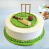 Cricket Field Semi Fondant Birthday Cake (1Kg) Online