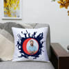 Cricket Lover Personalized Satin Cushion Online