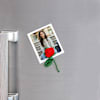 Buy Crochet Rose Personalized Photo Magnets Combo