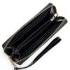 Buy Croco Print Zip-Around Women's Wallet - Personalized - Midnight Black