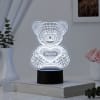 Cuddly Bear Personalized Black Base LED Lamp Online