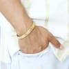 Gift Cuff Bracelet - Personalized - Gold