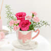 Buy Cup Of Love And Flowers