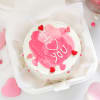 Cupid's Delight Valentine Bento Cream Cake (200 Gm) Online