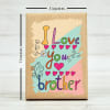 Shop Customised Wooden Gift for Brother with Message