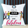 Customize Satin Pillow with Message Online