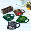 Gift Customized Coffee Love Coasters - Set of 4