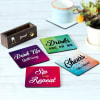Buy Customized Drink Up Coasters - Set of 4