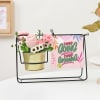 Buy Customized Inspire And Flourish Swinging Metal Planter