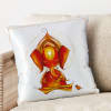 Shop Customized Lord Ganesha Satin Pillow