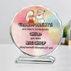 Customized Round Crystal for Grandparents Online