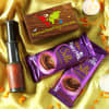 Customized Telescope in Wooden Box with Dairy Milk Silk Chocolates Online