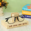Buy Customized Wooden Eyeglasses Stand for Grandmother