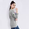 Gift Cute But Dramatic Personalized Unisex Sweatshirt - Dark Grey