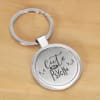 Gift Cute But Psycho Customized Metal Keychain