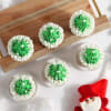 Gift Cute Christmas Tree Cupcakes (box of 6)