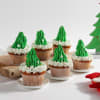 Buy Cute Christmas Tree Cupcakes (box of 6)