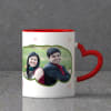 Gift Cute Couple Personalized Heart Handle Mug