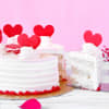 Shop Cute Hearts Special Vanilla Cake (1Kg)