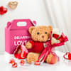 Cute Love Teddy Hamper Online