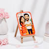 Shop Cute Personalized Caricature Photo Frame For Couples