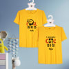 Cute Sis & Cool Bro Personalized Kids T-Shirts Online