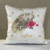 Gift Cute Unicorn Personalized Sequin Cushion