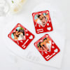 Gift Cute Valentine Personalized Fridge Magnets - Set Of 3