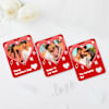 Buy Cute Valentine Personalized Fridge Magnets - Set Of 3