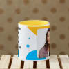 Buy Cute Yellow Handle Personalized Mug