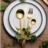 Cutlery Set - Gold Hue - Set Of 4 Online