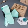 Cyan Accessory Set In Personalized Box Online