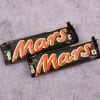 Buy Cz Stone Rakhi with Mars Chocolate (2 Pcs)