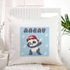 Gift Dabbing Panda Personalized Cushion