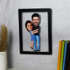 Buy Dad And Daughter Personalized Caricature Photo Frame