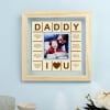 Daddy Love Personalized Wooden Photo Frame Online