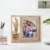 Gift Daddy's Girl - Personalized Rotating Flower Frame