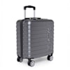 Buy Dapper Grey Overnighter Trolley Bag