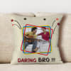 Buy Daring Bro Personalized Satin Pillow