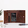 Buy Dark Brown Father's Day Anchor Wallet