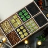 Gift Dark Chocolate Brownie with Green Tea & Dry Fruits - Customized with Logo